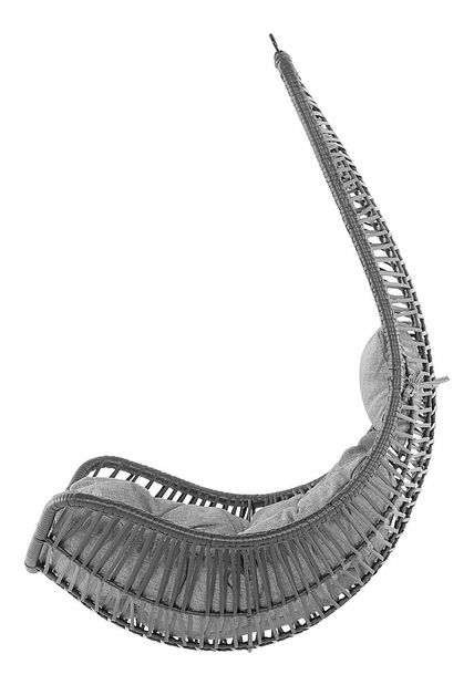 Závesné kreslo Atrza (čierna)