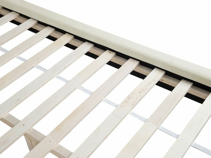 Pat matrimonial 160 cm TALLE (cu somieră) (bej)