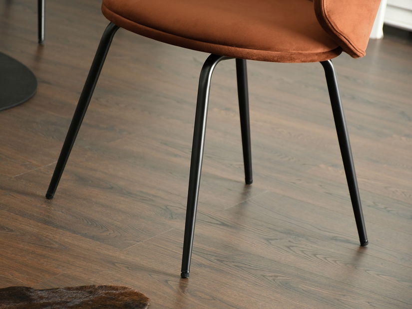 Jedálenská stolička Carbono (zlatá)