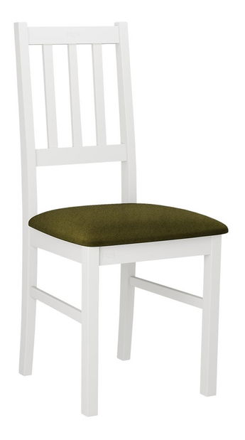 Scaun sufragerie Dalam IV (Alb + Verde închis) 