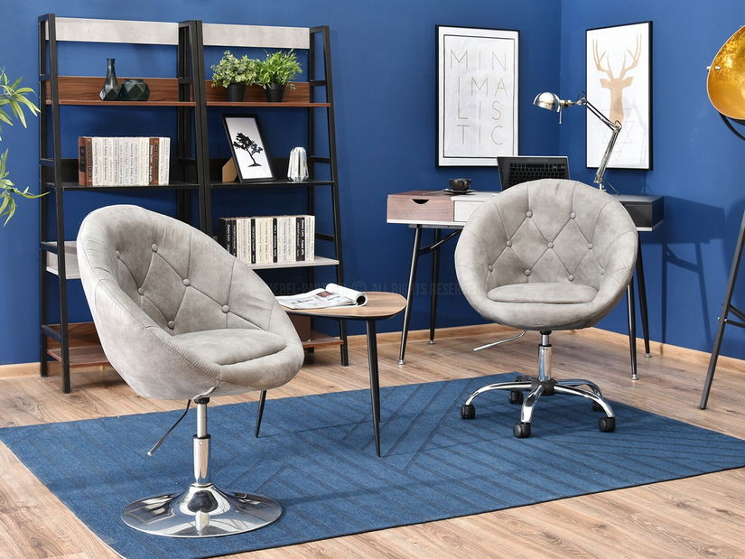 Fotel Lush 3 (szürke + fekete)