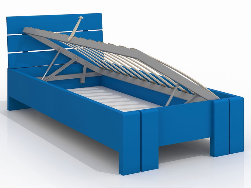 Jednolôžková posteľ 120 cm Naturlig Kids Tosen High BC (borovica) (s roštom)