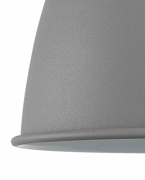 Závesná lampa Narmy (sivá)