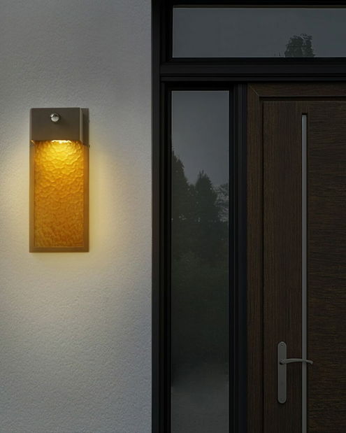 Corp iluminat de perete pentru exterior Corben (gri)