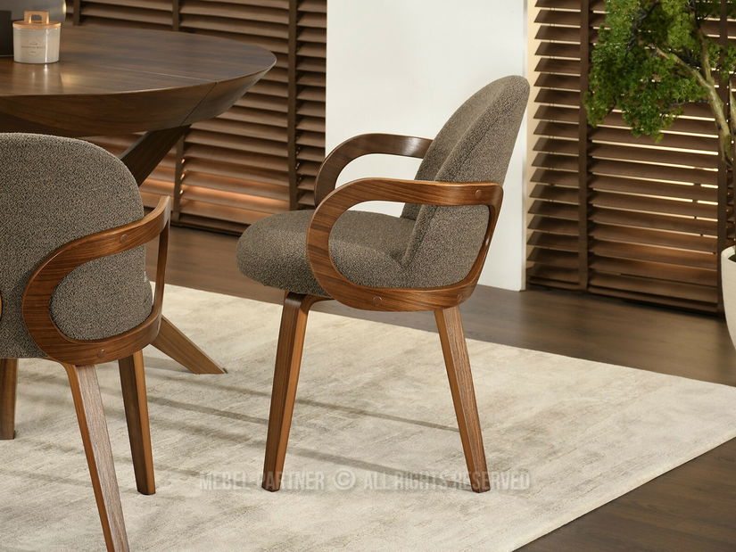 Scaun sufragerie Midieron (maro)