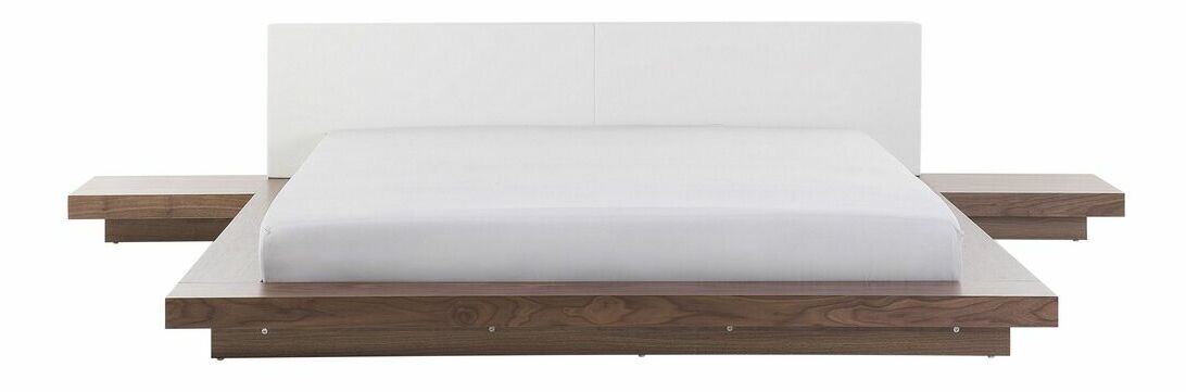 Vízágy 180 cm Zendaya (szürkésbarna) (matraccal)