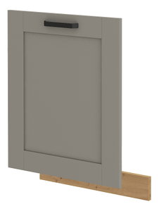 Ușă pentru mașina de spălat vase încorporată Lucid ZM 596 x 713 (Stejar artisan + claygrey) *vânzare stoc