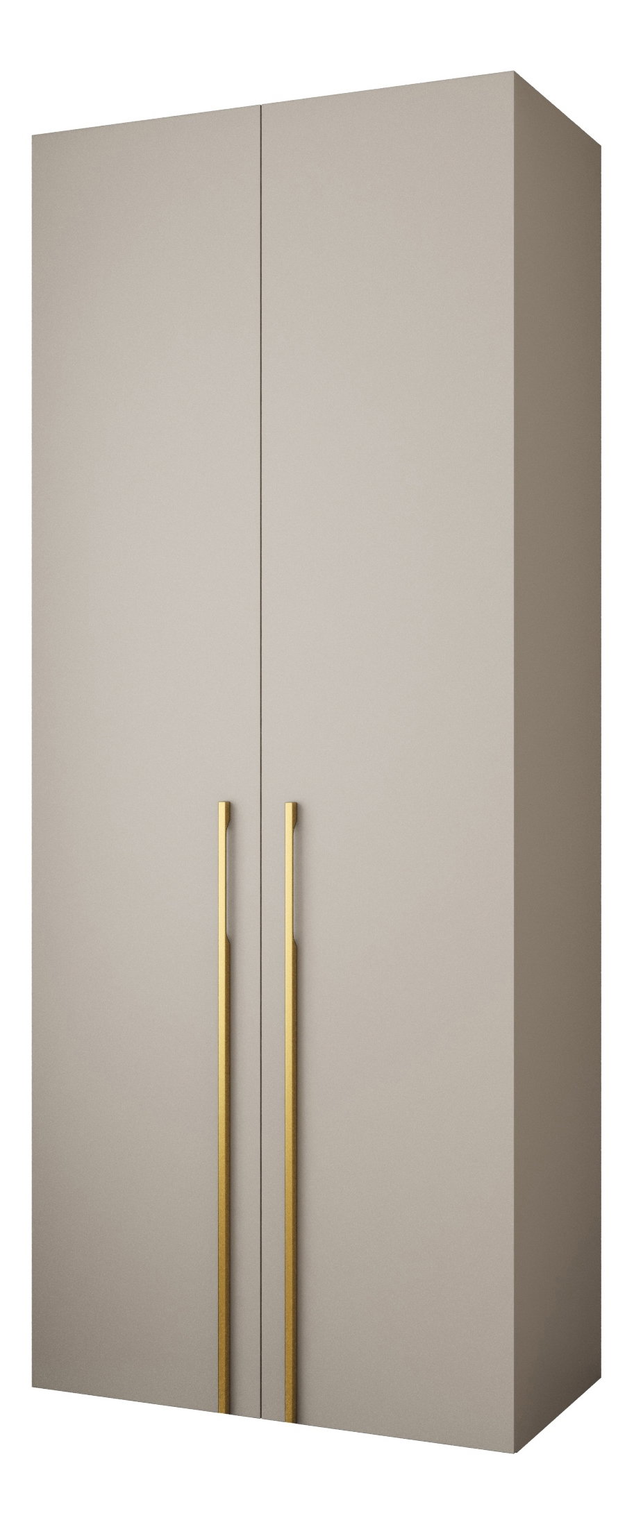 Ruhásszekrény 100 cm Carmela 50-3 (kasmír + arany)