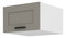 Dulap superior de bucătărie Lucid WH 60 NAGU 36 1 F (claygrey + alb)