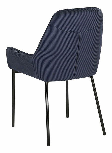 Set 2 ks. jedálenských stoličiek LARNO (tmavomodrá)