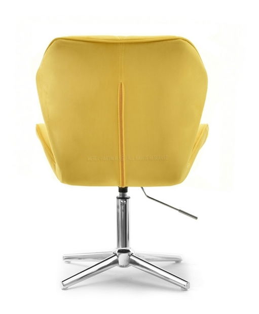 Fotoliu Velma S (galben + negru)