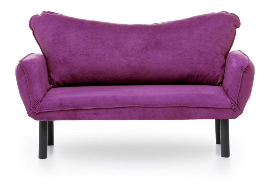Canapea extensibilă 2-locuri Chatty (violet)