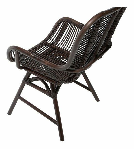 Jedálenská stolička TOGLO (drevo) (hnedá)