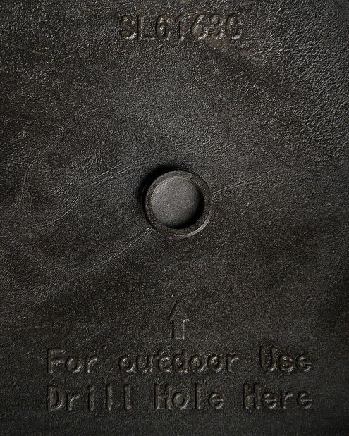 Ghiveci CROSS 42x35x35 cm (piatră) (gri)