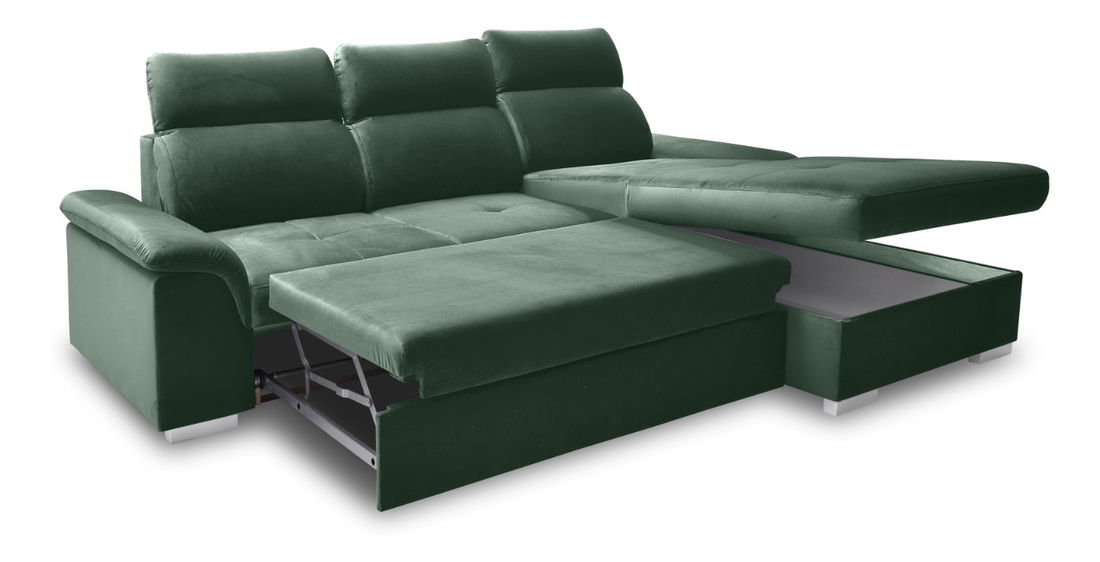 Rohová sedačka BRW MD20-70 (tmavozelená) (P)