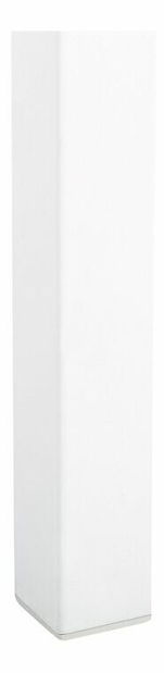 Pat matrimonial 140 cm Cush (alb) (cu somieră)