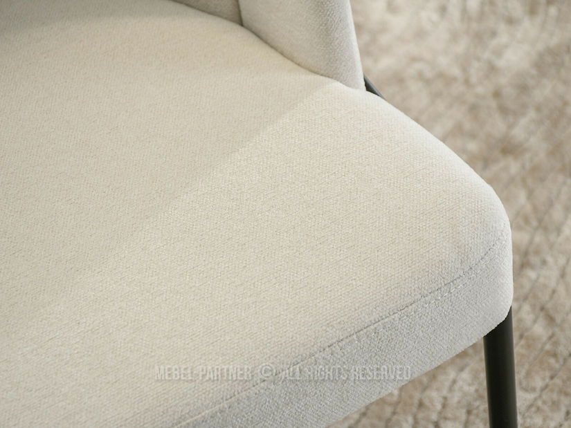 Jedálenská stolička Continuara (krémová + čierna)