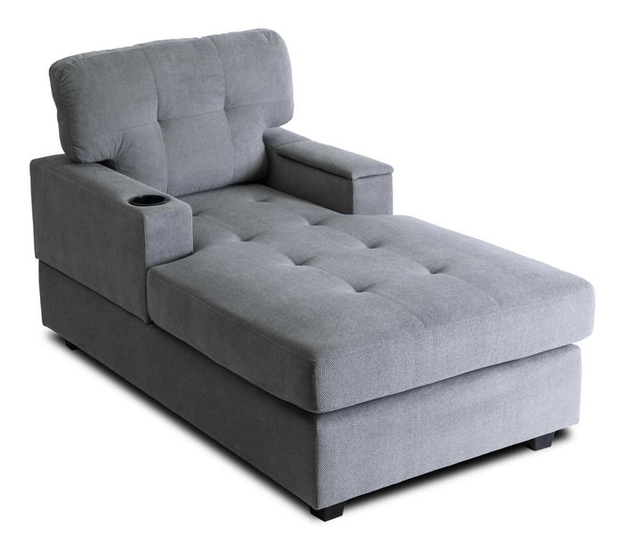 Fotoliu Nuevos (gri deschis) 