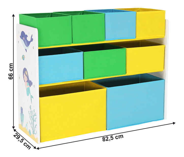 Organizér na hračky Norman (viacfarebné) *výpredaj