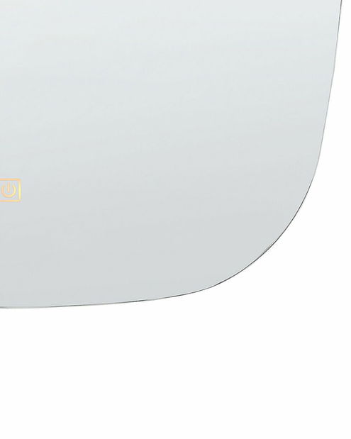 Nástenné zrkadlo Biff (strieborná)