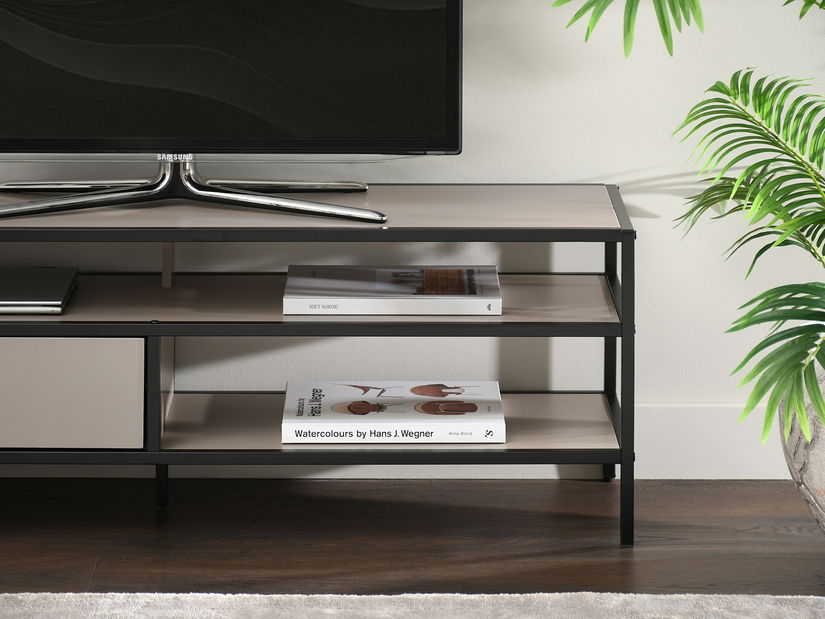 TV stolík/skrinka Subsidios (čierna)