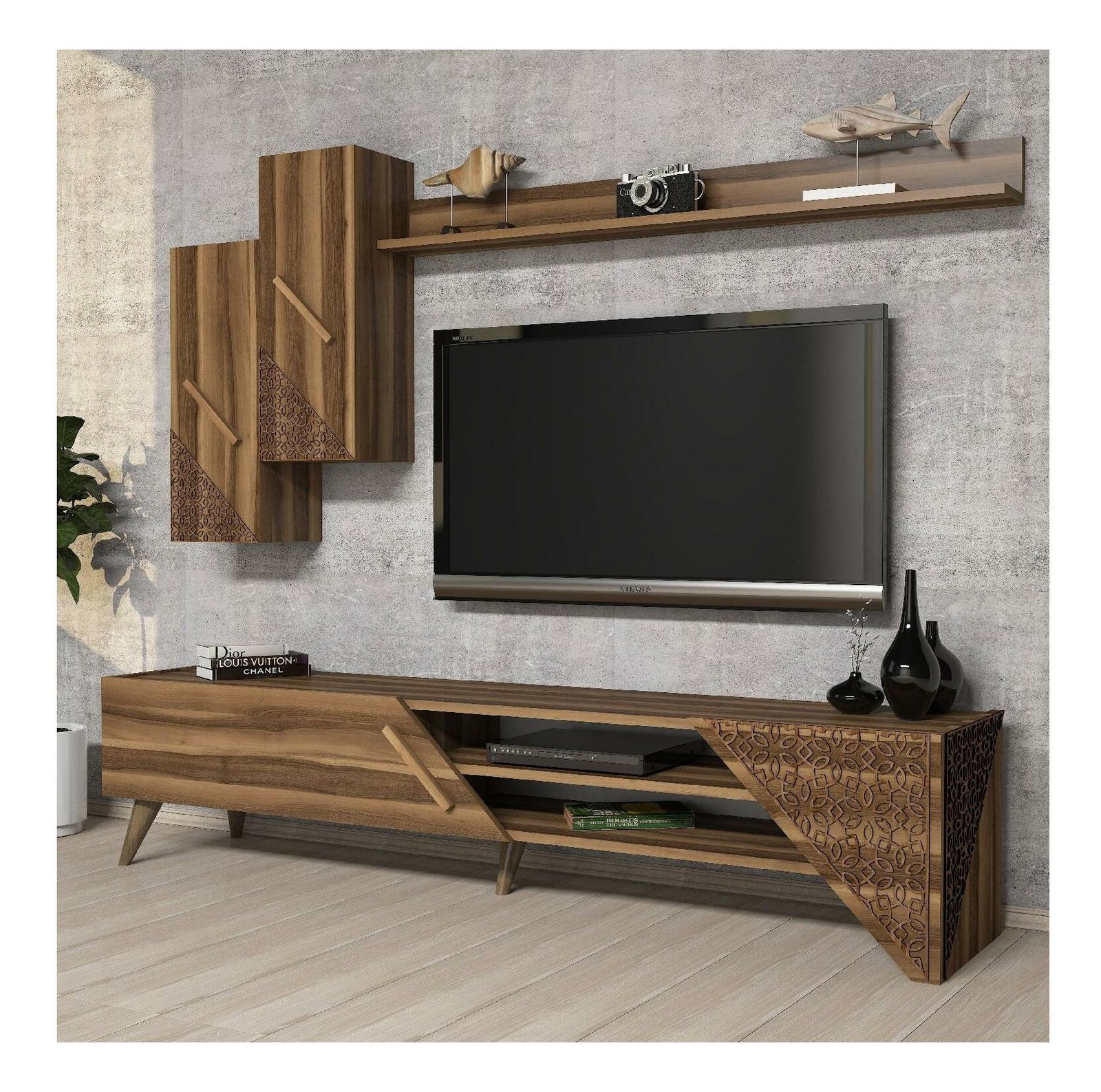 Obývacia stena Berny (orech)