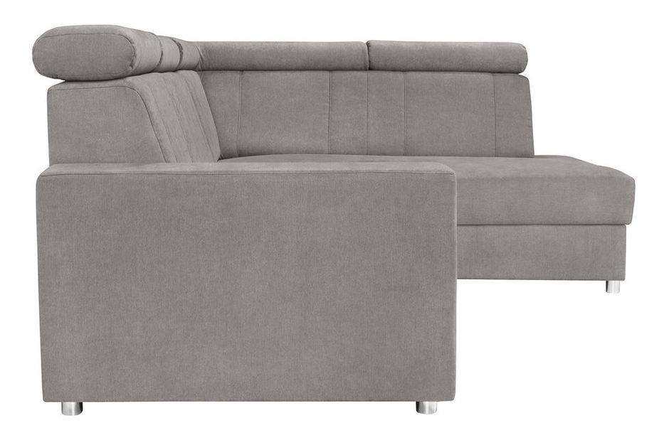 Rohová sedačka BRW Lone 2F.RECBK (sivá) (P)