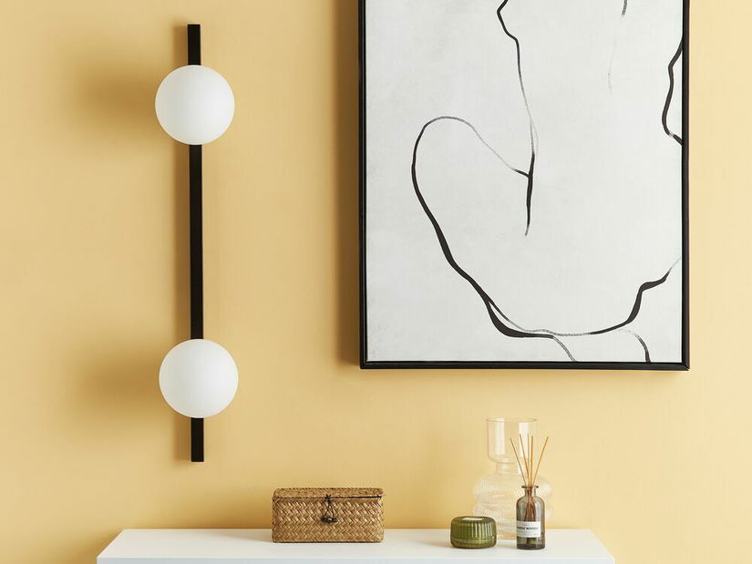 Fali lámpa 2 Iza (fekete)