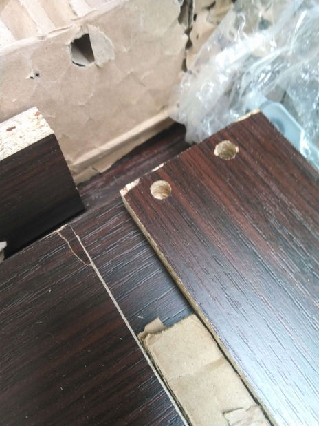 Éjjeliszekrény Cleania CL2 (wenge) *bazár