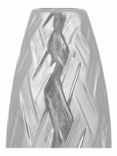 Váza AVIGNON 33 cm (sklolaminát) (strieborná)