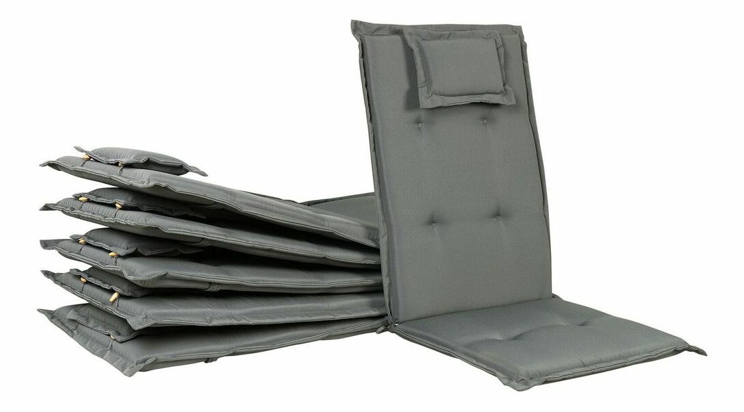 Set jastuka za vrtne stolice 6 kom. TRATORIA (siva)