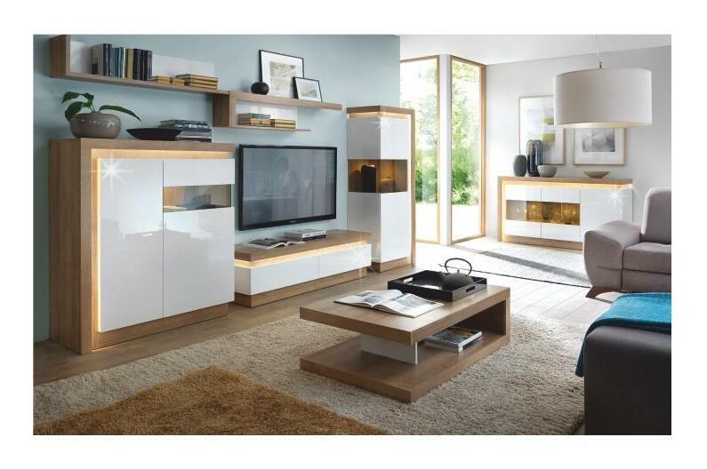 Vitrină Leonan 04 (cu iluminat) (S) *vânzare stoc