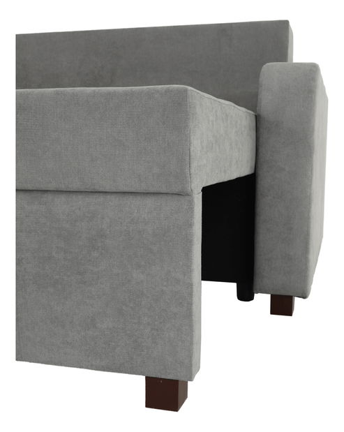 Kauč na razvlačenje Porta (siva)