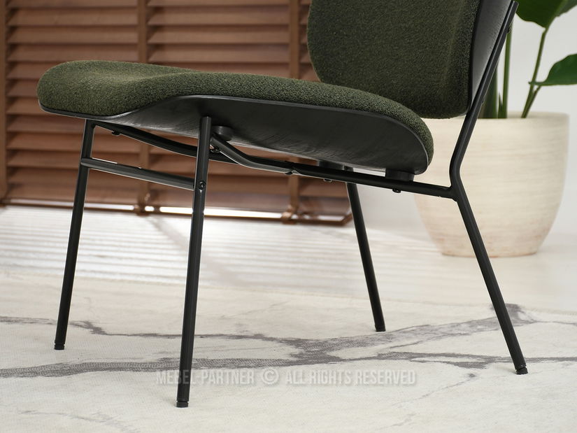 Fotel Black (zöld + fekete)