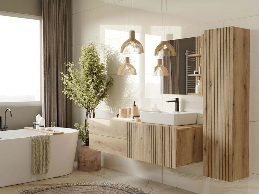 Dulap sub lavoar Terca 2 (stejar evoke)