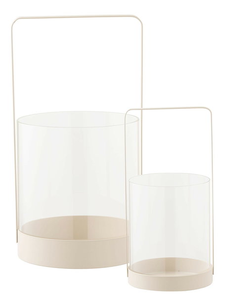 Svijećnjak 2 kom Hsidina 1 (bež)