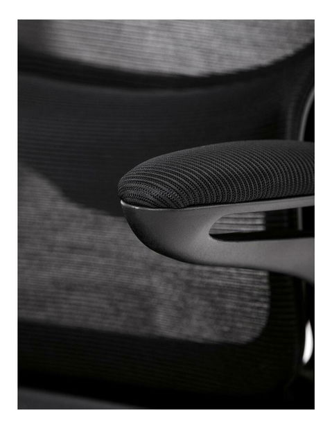 Fotoliu birou Polizones (negru)