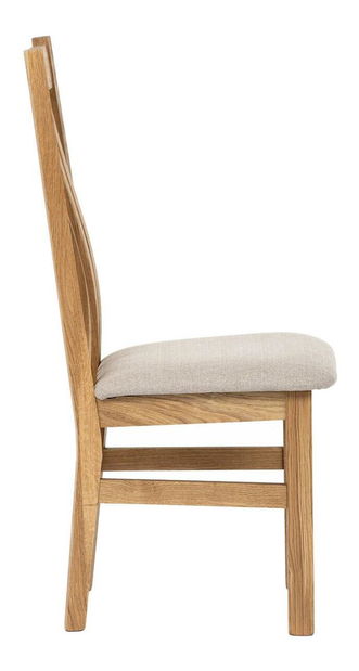 Blagovaonska stolica Cardenal (hrast + krem)