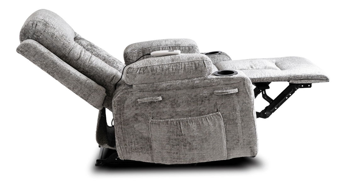 Masszázsfotel Banesto (szürke) 