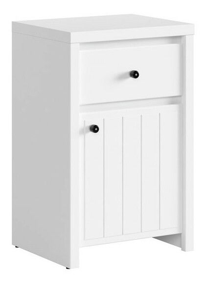 Dulap Karin KOM1D1SP (Alb mat)