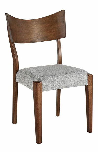 Set 2 buc scaune de sufragerie Emery (lemn închis) *vânzare stoc