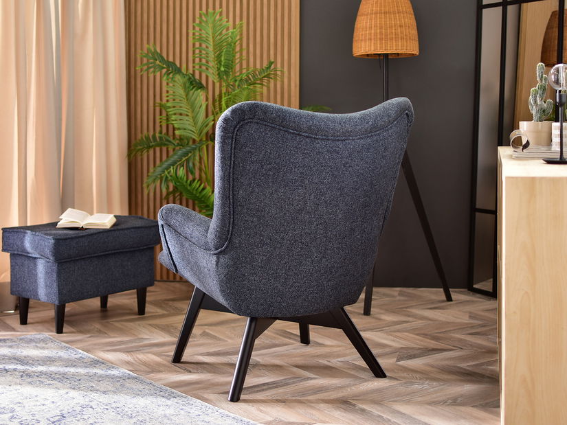 Dizajnové kreslo Florentino (sivá)