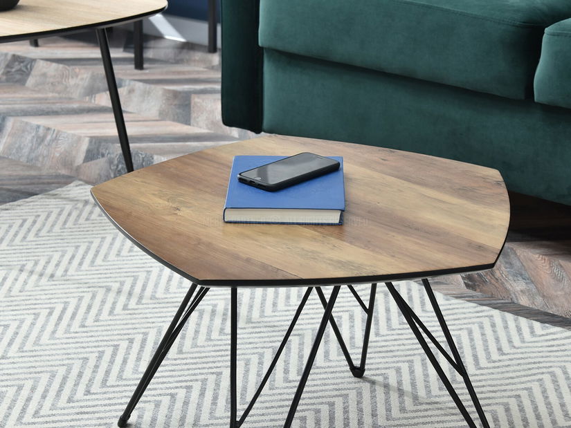 Stolić za kavu Rossi Zest Xl (sonoma + crna)