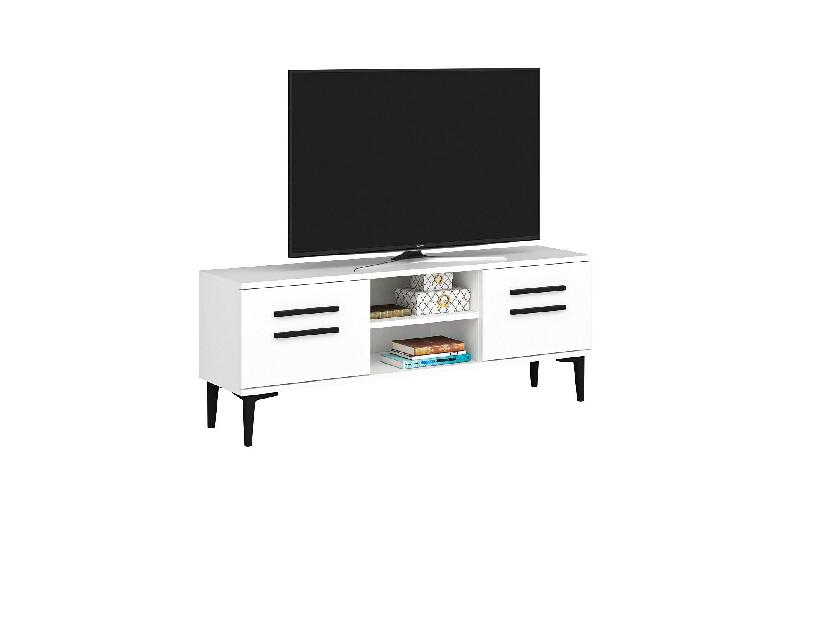 TV asztal/szekrény Vapove (fehér) 