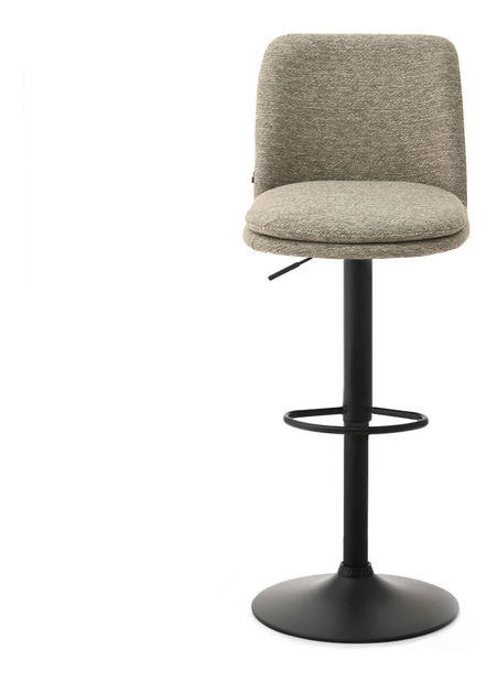 Barová stolička Ravelianto (béžová + čierna)