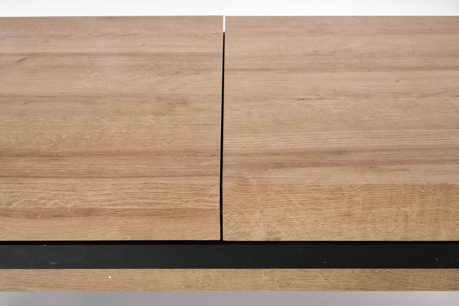 Dohányzóasztal Clirra (arany tölgy + fekete) *bazár