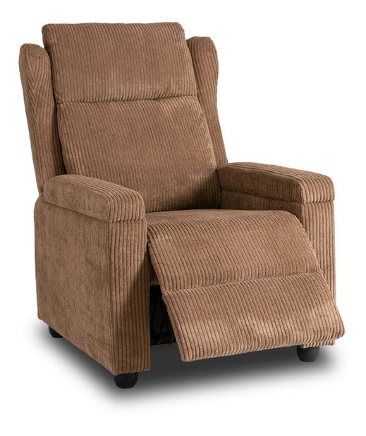 Fotoliu reglabil Suplicios (maro) 