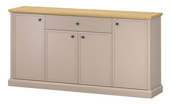 Komoda Indices 3 (taupe + kameni hrast) 