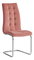 Jedálenská stolička Farando NEW (ružová + chróm)