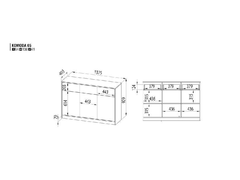 Komoda Komoda 5